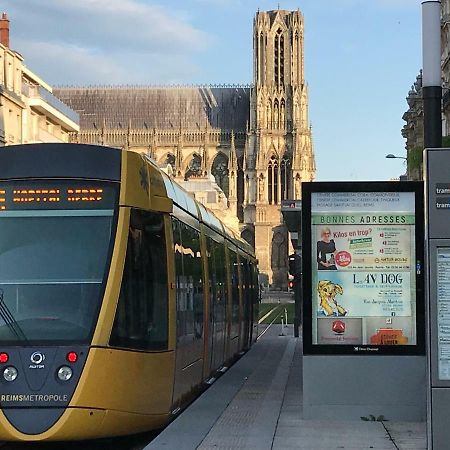 Cours Langlet Apartment Reims Bagian luar foto