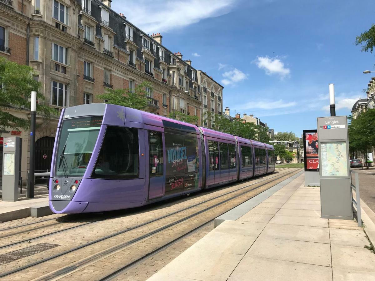 Cours Langlet Apartment Reims Bagian luar foto